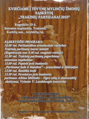 Tėvynę mylinčių žmonių sąskrydis „Trakinių partizanai“ (2010)