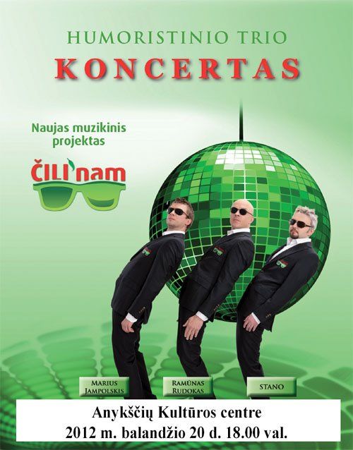 Koncertuoja muzikinis projektas „ČILINAM“