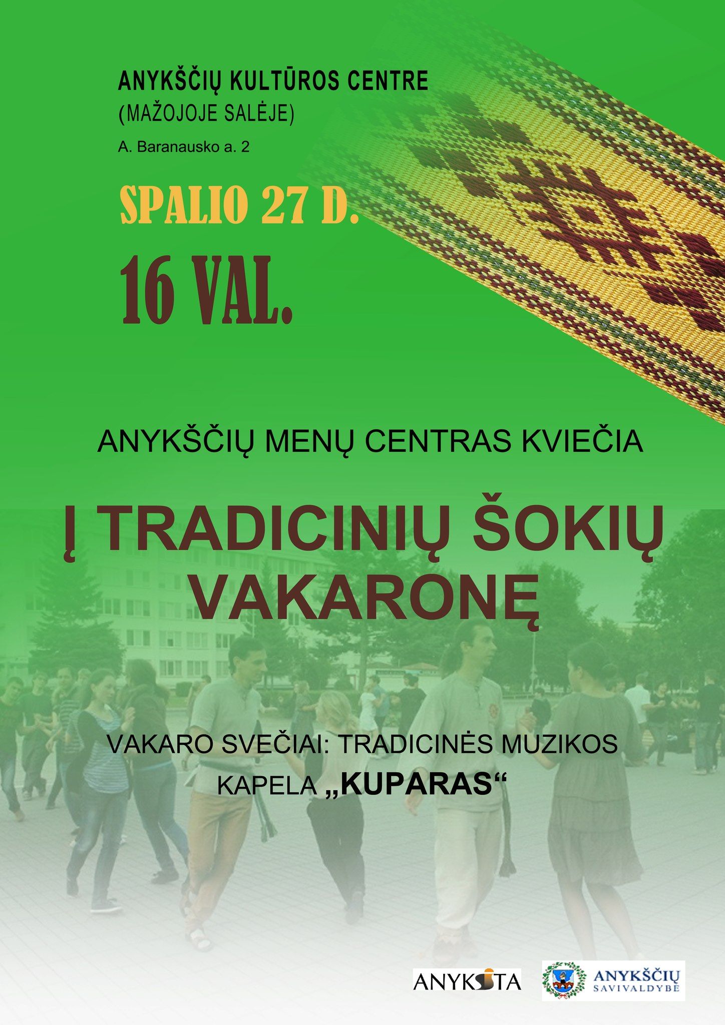 Tradicinių šokių vakaronė su kapela „Kuparas“