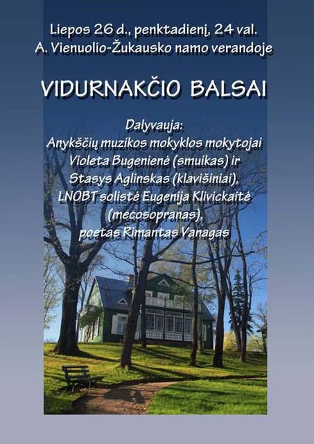 Anykščių miesto šventė (2013) - „Buvom, esam. BŪSMA!“ - Koncertas „Vidurnakčio balsai“