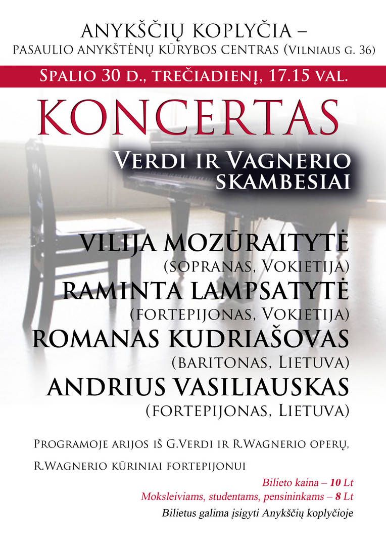 Koncertas „Verdi ir Vagnerio skambesiai“