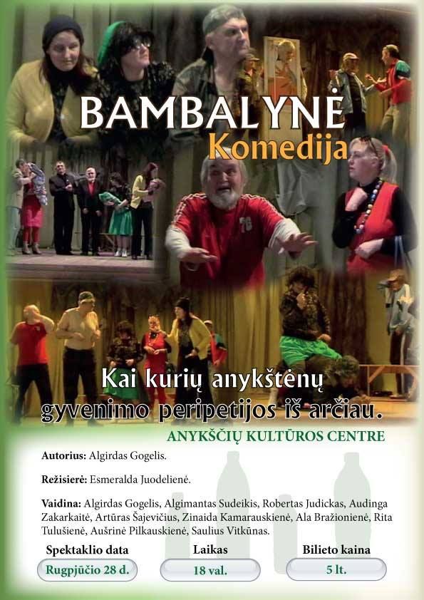 Komedija „Bambalynė”