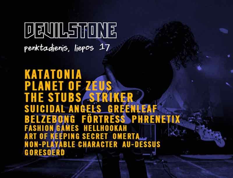 Festivalis „Devilstone“ (2015) - Antroji diena