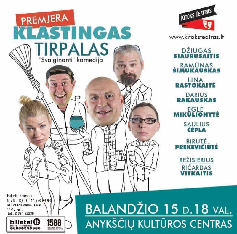 Spektaklis „Klastingas tirpalas“