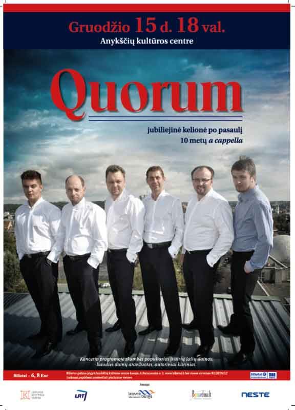 „Quorum“ koncertas