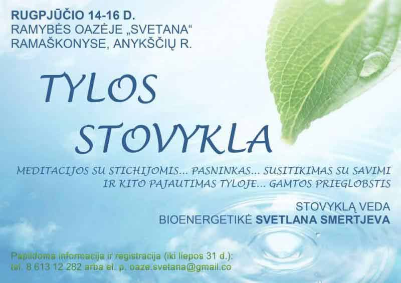 Tylos stovykla