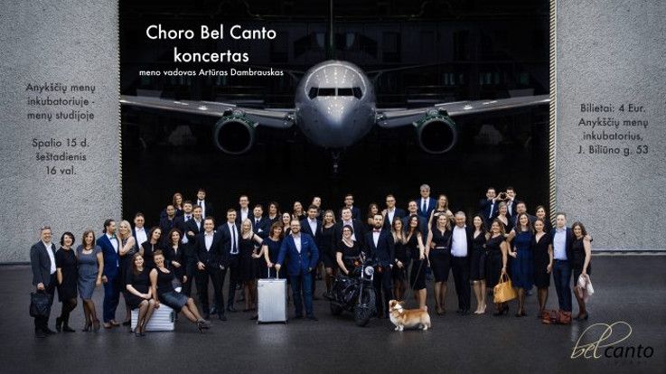 Choro „Bel Canto“ koncertas