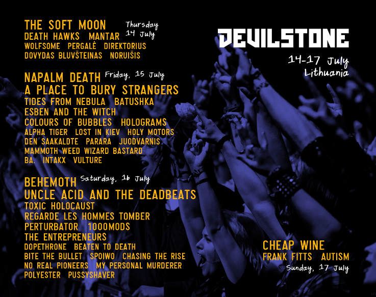 Festivalis „Devilstone“ (2016) - Antroji diena