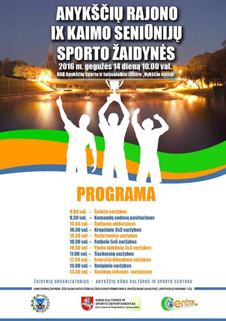 Anykščių rajono IX kaimo seniūnijų sporto žaidynės
