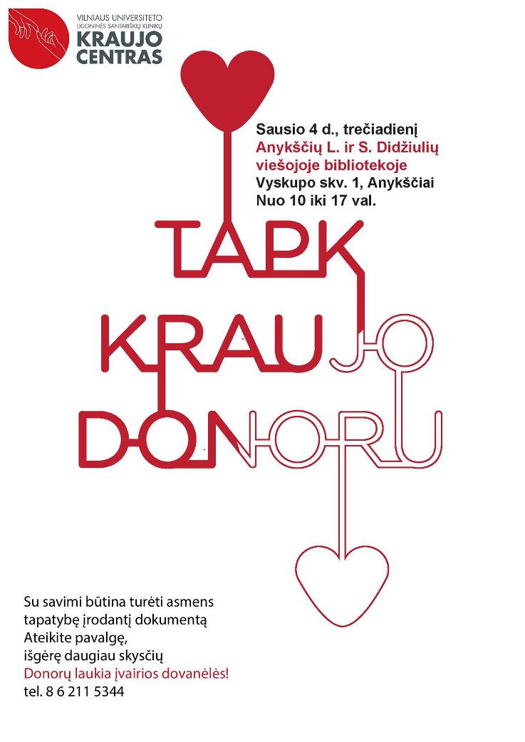 Kraujo donorystės akcija