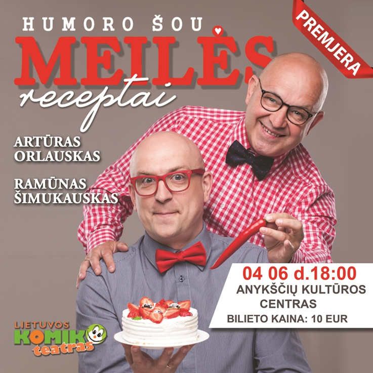 Humoro šou „Meilės receptai“