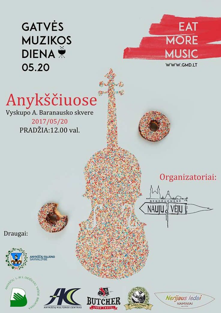 Gatvės muzikos diena Anykščiuose (2017)