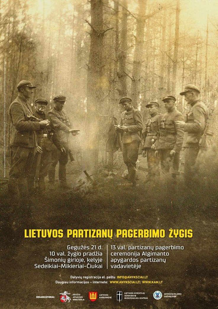 Žygis Lietuvos partizanams pagerbti