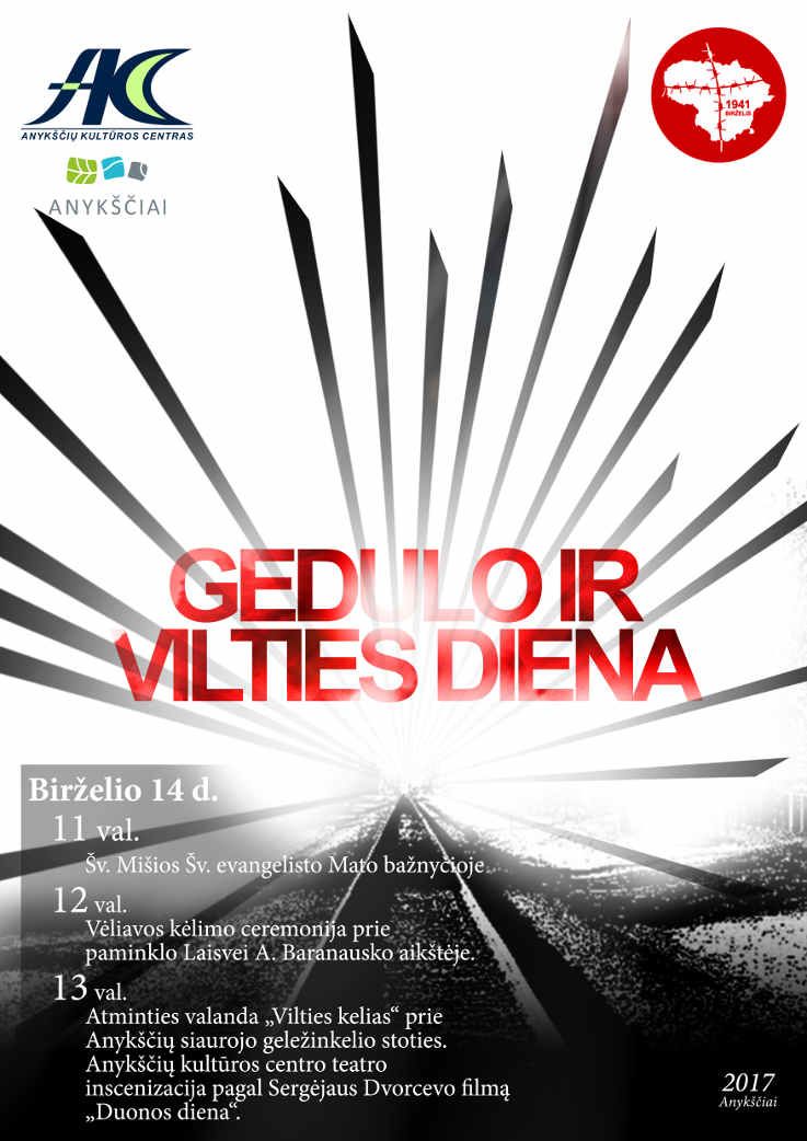 Gedulo ir vilties diena (2017) - Šv. Mišios