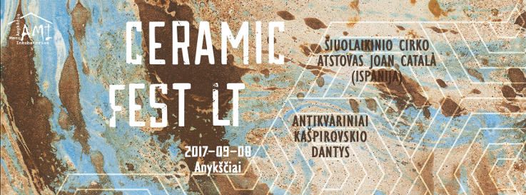 Kūrybinių industrijų festivalis „CERAMIC FEST LT“ (2017) - Kūrybinės keramikos dirbtuvės
