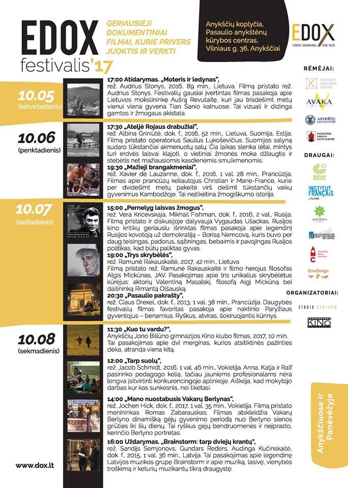 Dokumentinių filmų festivalis „EDOX“ (2017) - „Mano nuostabusis Vakarų Berlynas“