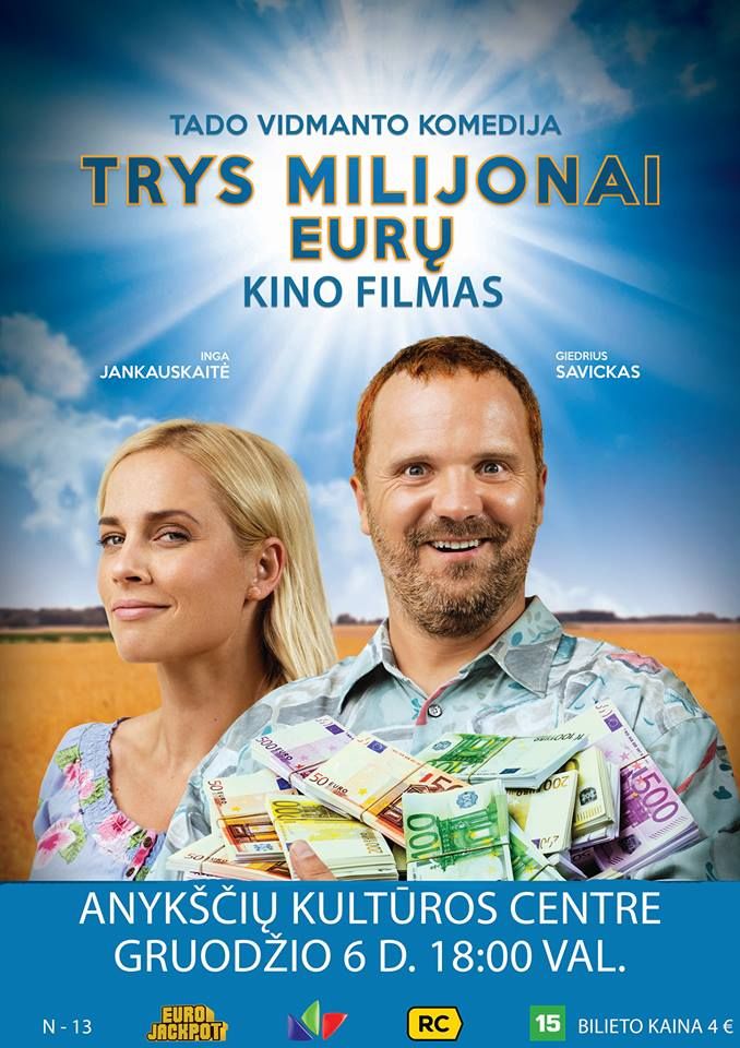 Kino filmas „Trys milijonai eurų“