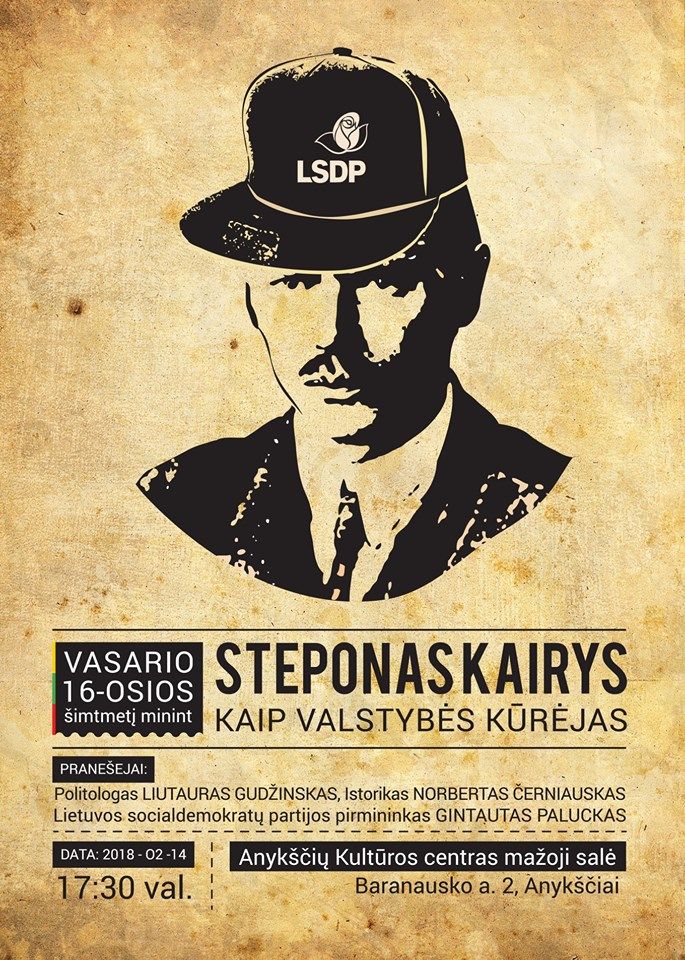 Konferencija „Steponas Kairys kaip valstybės kūrėjas“