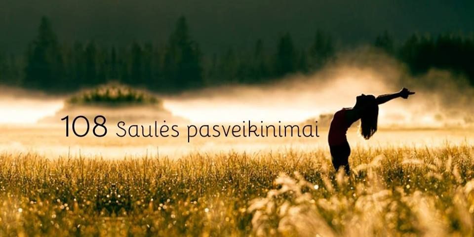 108 Saulės pasveikinimai