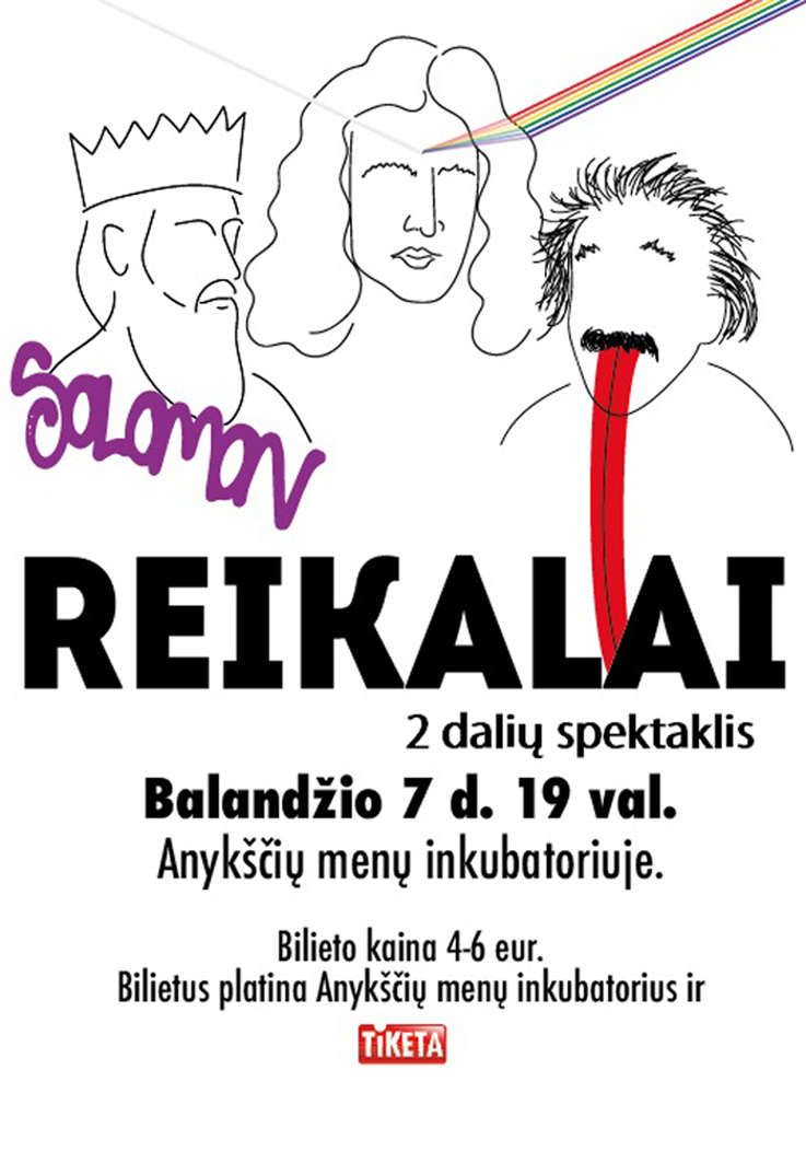 Spektaklis „Reikalai“