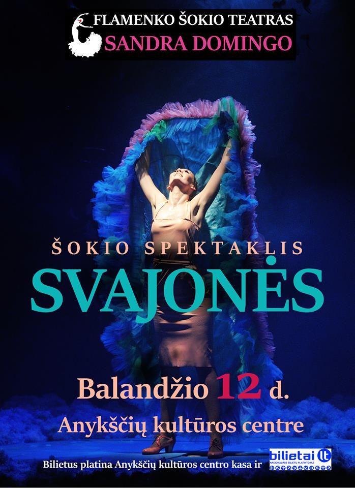 Flamenko šokio spektaklis „Svajonės“