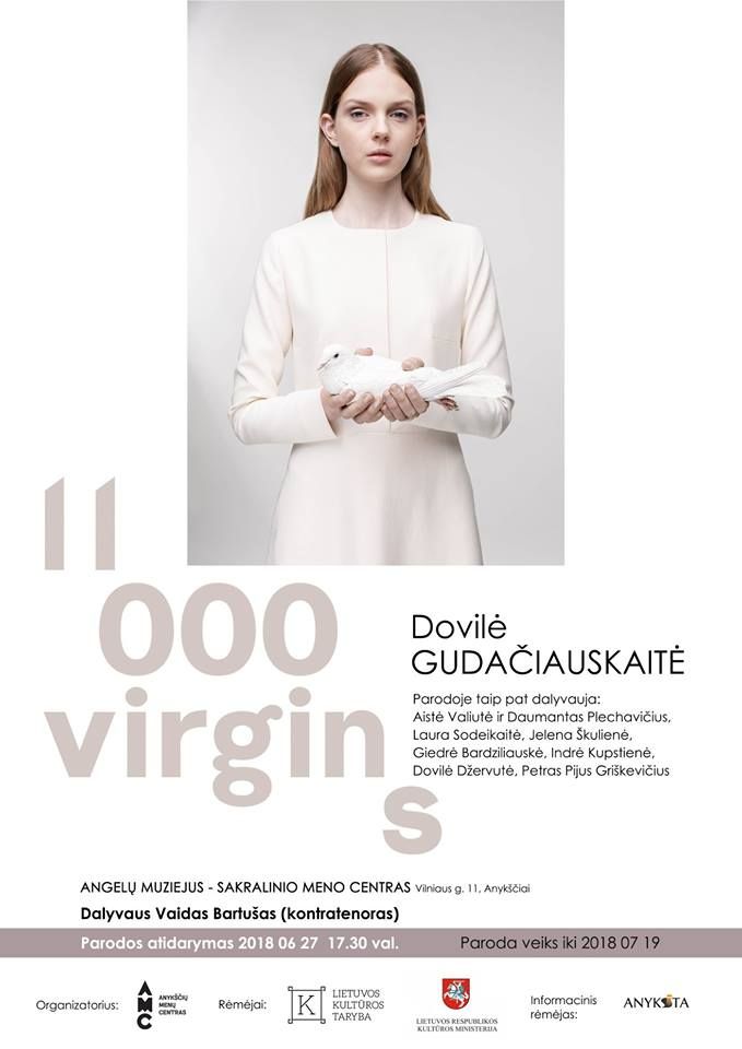 Dizainerės Dovilės Gudačiauskaitės projekto paroda „11 000 virgins“