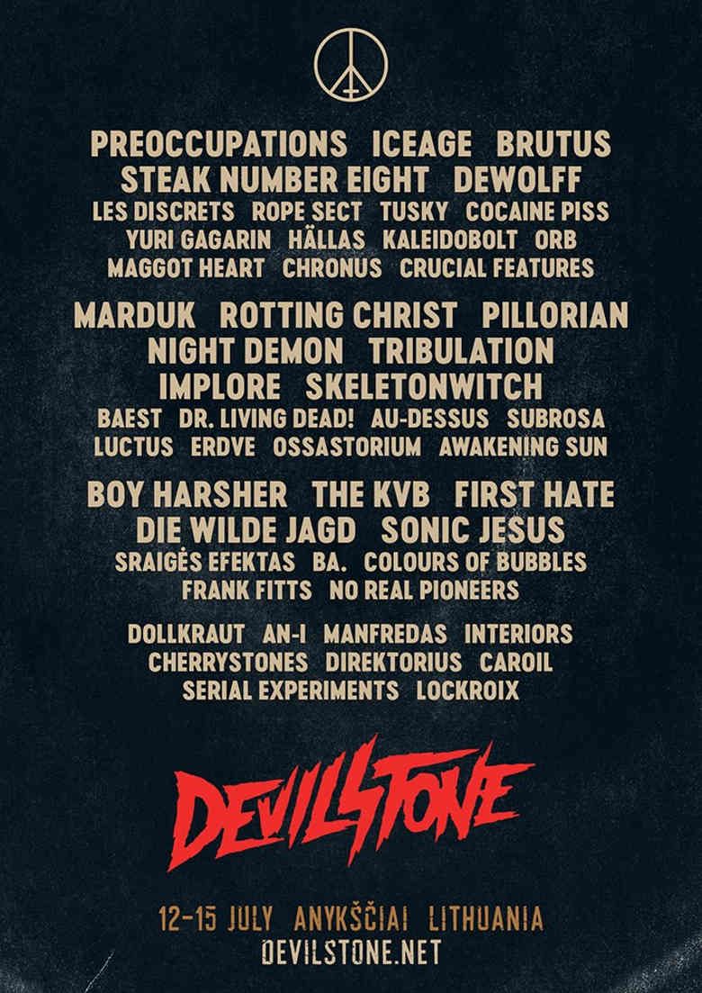 Festivalis „Devilstone“ (2018) - Pirmoji diena