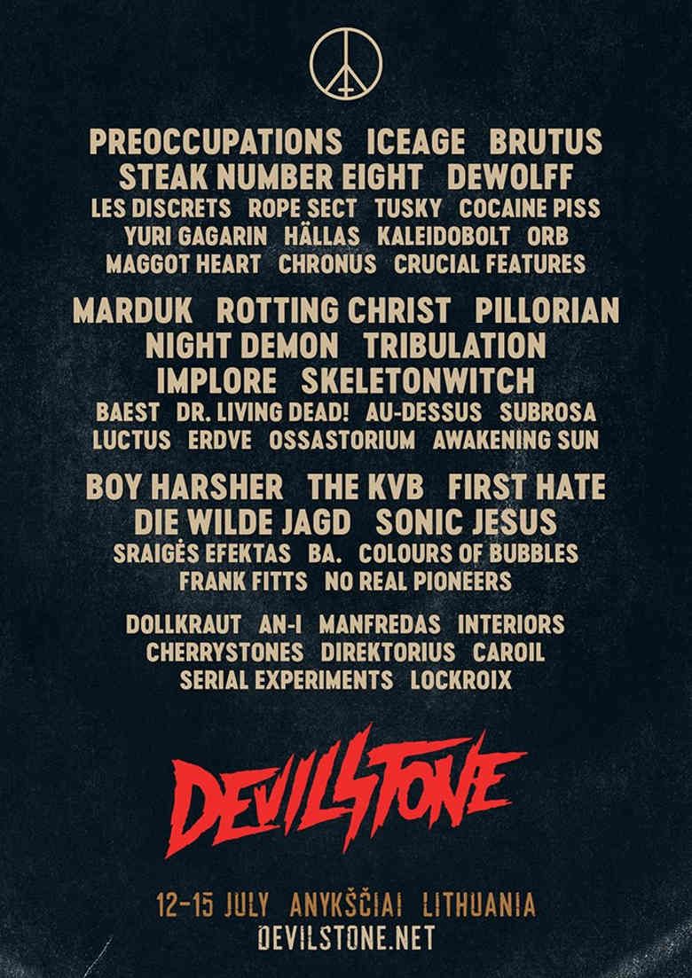 Festivalis „Devilstone“ (2018) - Antroji diena