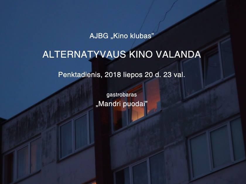 Anykštėniško (ir ne tik) kino naktinėjimai „Mandruose"