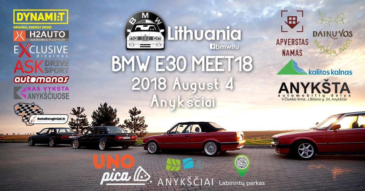 BMW E30 Meet