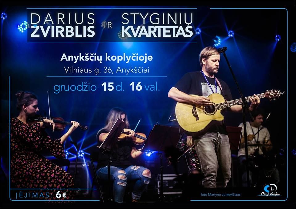 Darius Žvirblis ir styginių kvartetas