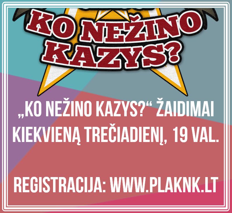 Protų lyga arba „Ko nežino Kazys?“