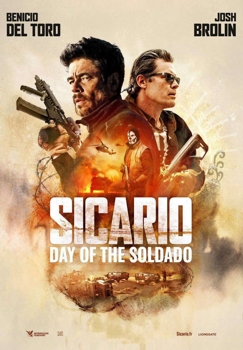Stefano Sollima „Sicario 2: Kartelių karai“ (2018, trukmė: 2:00)