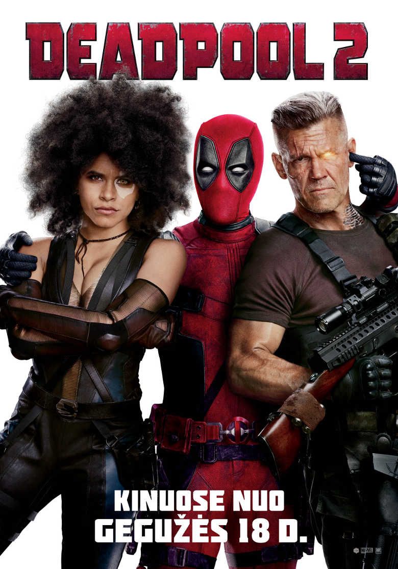 David Leitch - „Deadpool 2“ (2018, trukmė: 1:55)