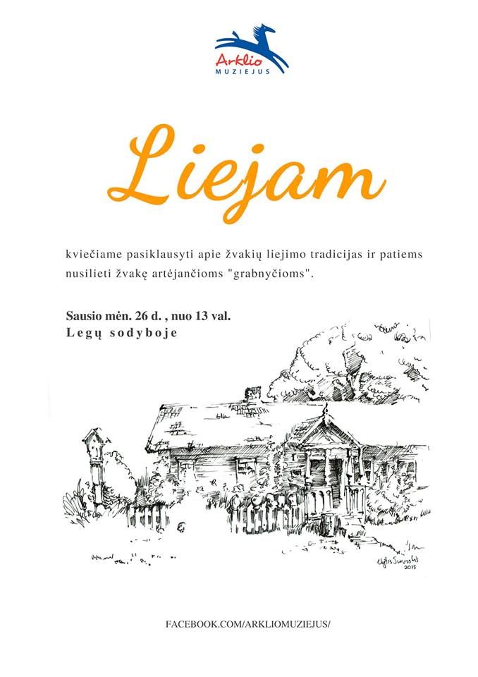 Kūrybinės dirbtuvės „Liejam“