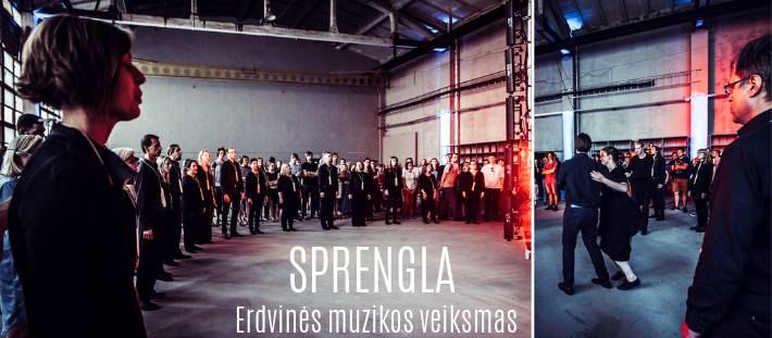 Lietuvos valstybės atkūrimo diena Anykščiuose (2019) - Erdvinės muzikos veiksmas „Spengla“