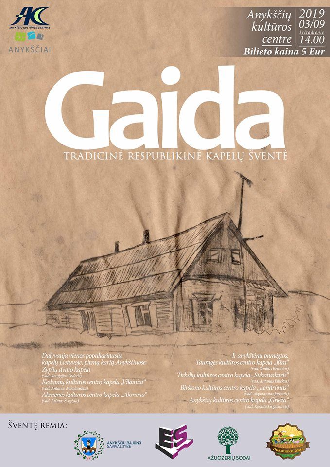 Tradicinė respublikinė kapelų šventė „GAIDA“