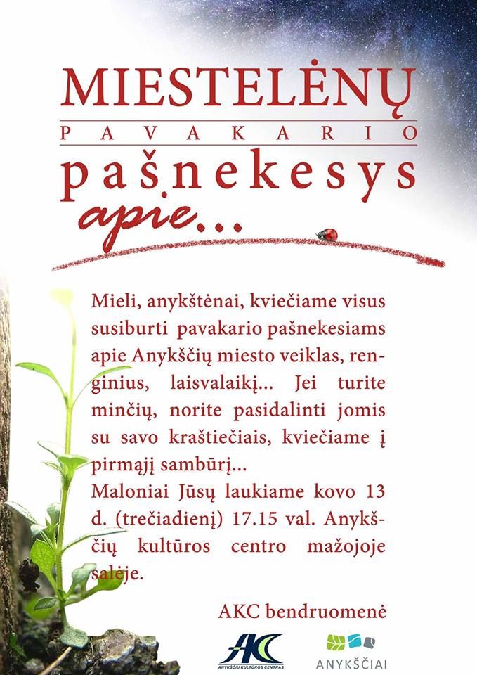 Pavakario pašnekesys