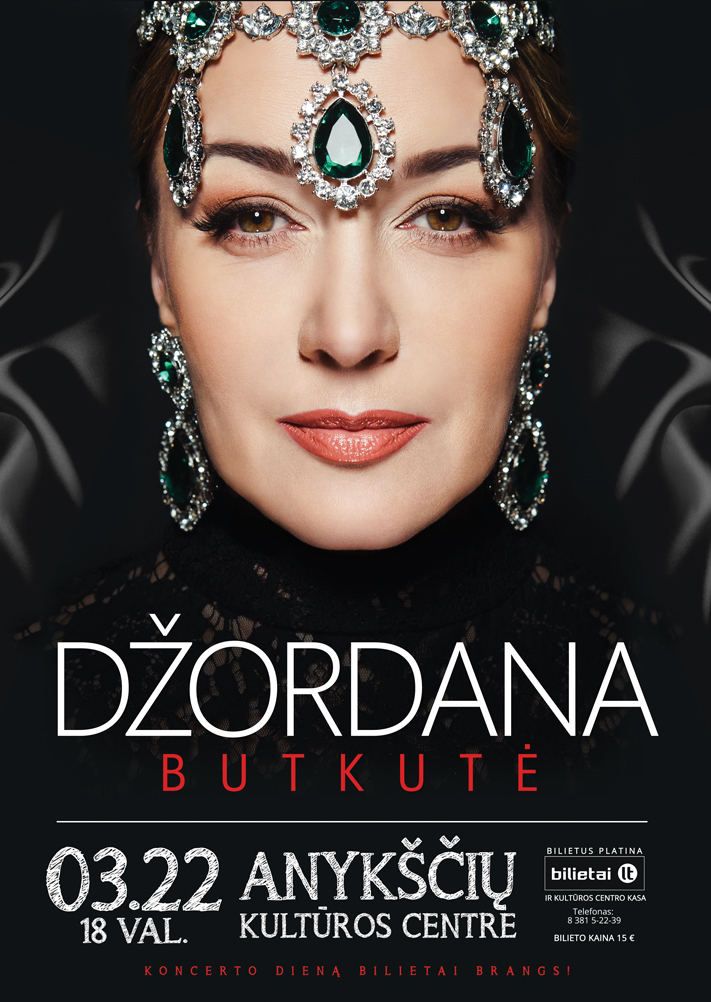 Džordanos Butkutės koncertas