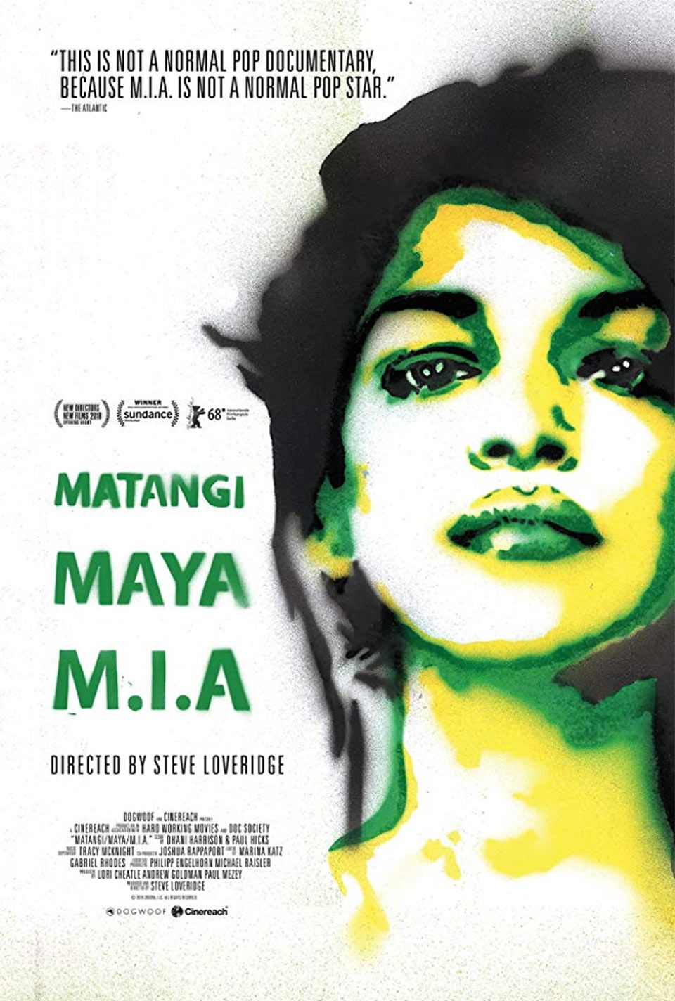 „Kino pavasaris“ (2019) Anykščiuose / Steve Loveridge „Matangi / Maya / M.I.A.“ (2018, trukmė 1:37)