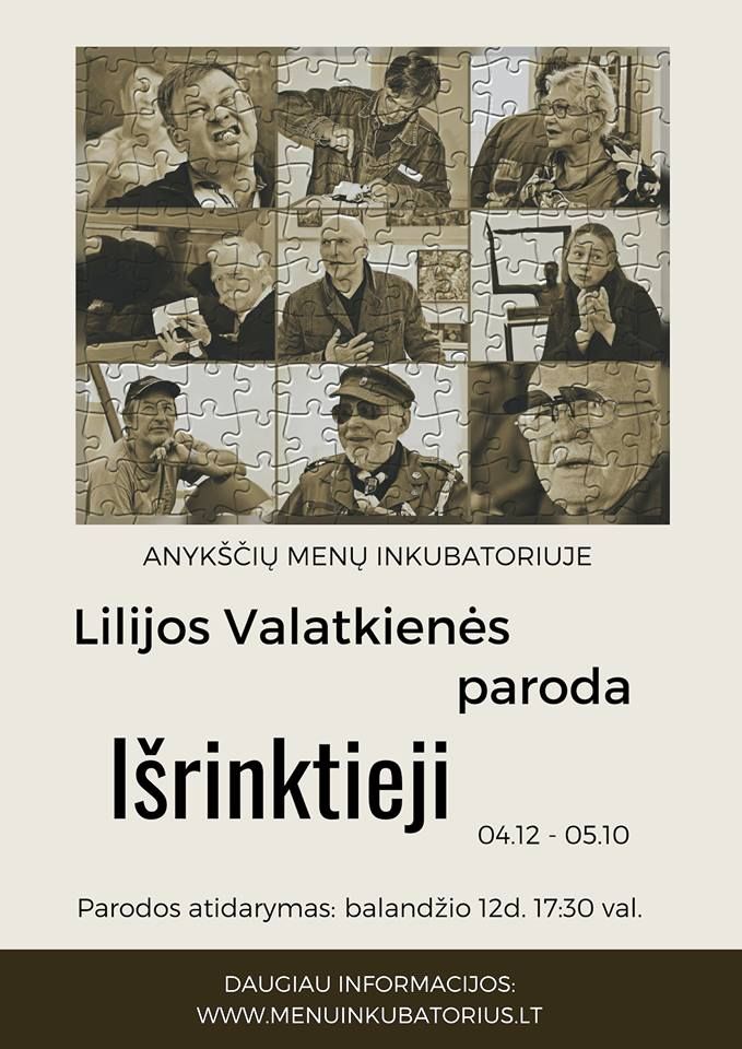 Lilijos Valatkienės paroda „Išrinktieji“