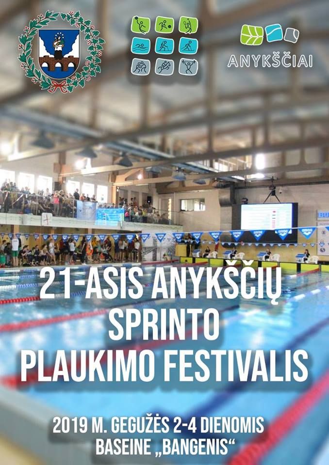 21-asis Anykščių sprinto plaukimo festivalis