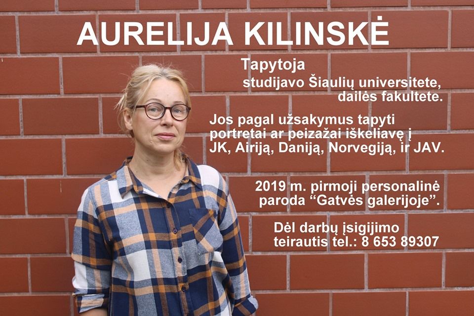 Aurelijos Kilinskės tapybos darbų paroda