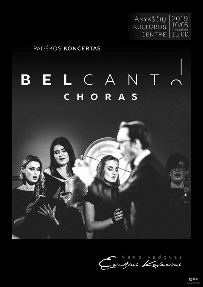 Vilniaus mokytojų namų choro „Bel Canto“ koncertas