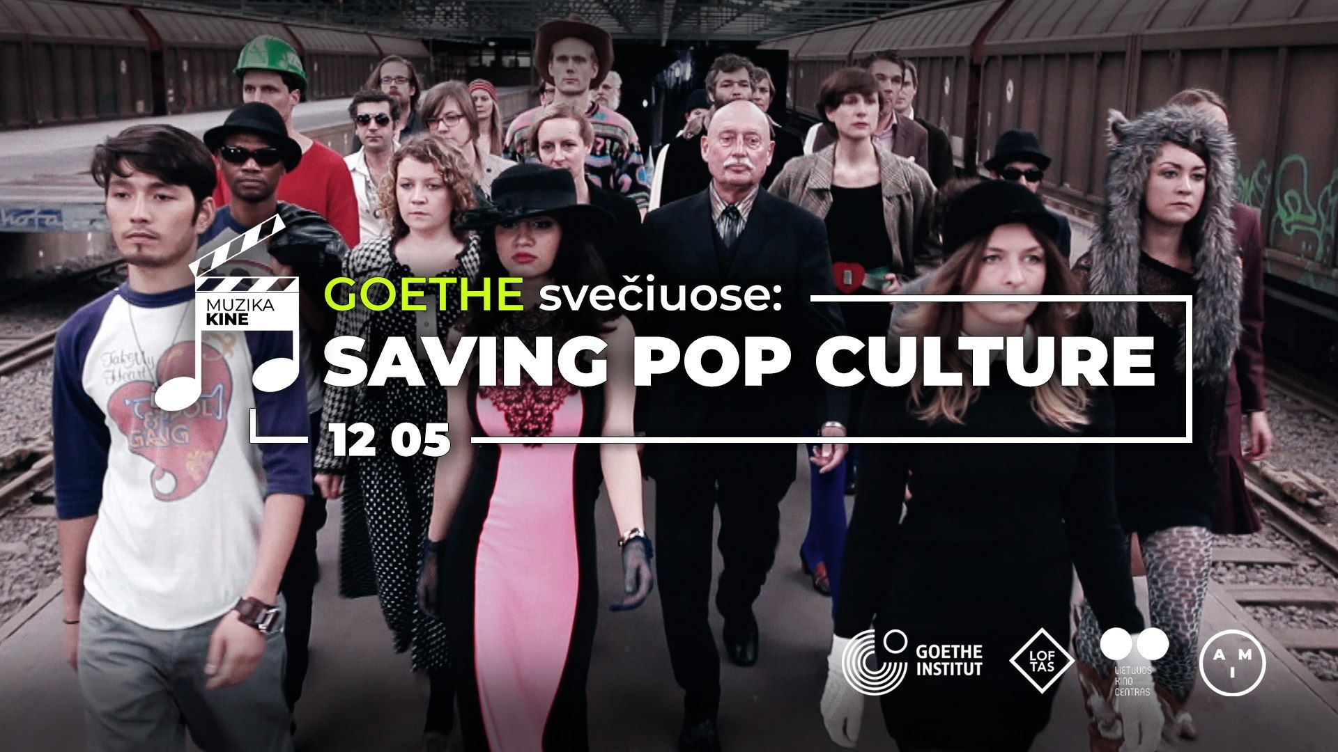 Muzika kine / Goethe svečiuose: Saving Pop Culture