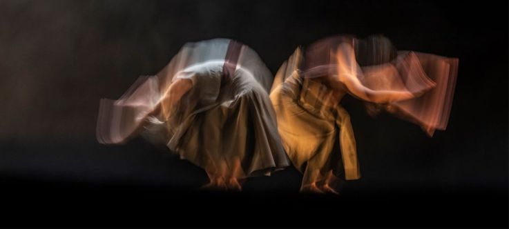 Nacionalinės dramaturgijos festivalis „Pakeleivingi“ (2019) / Šeiko šokio teatras „Nakties mirgėjimas“