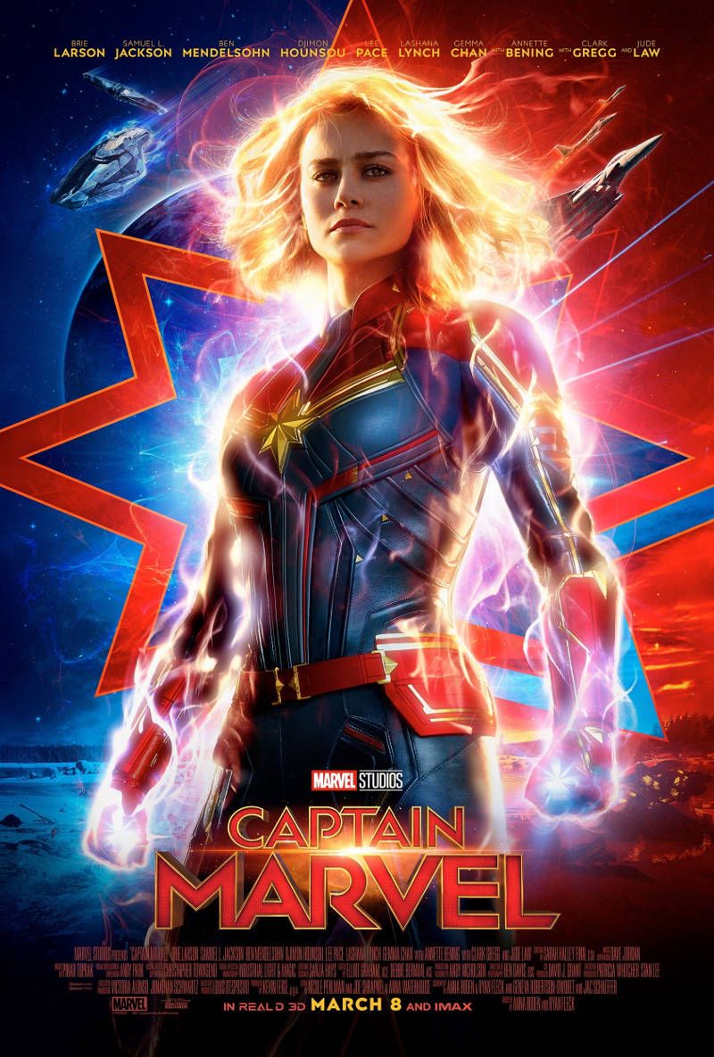 Anna Boden, Ryan Fleck „Kapitonė Marvel“ (2019. trukmė 2:00)