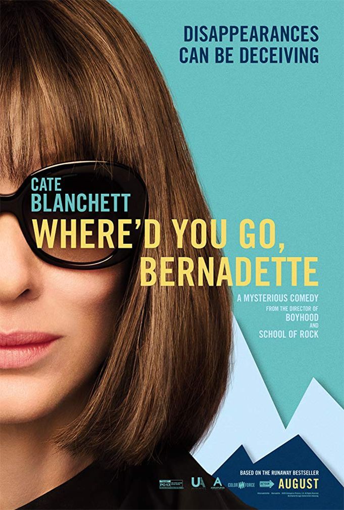 Richard Linklater „Kur tu pradingai, Bernadeta?“ (2019, trukmė 1:44)