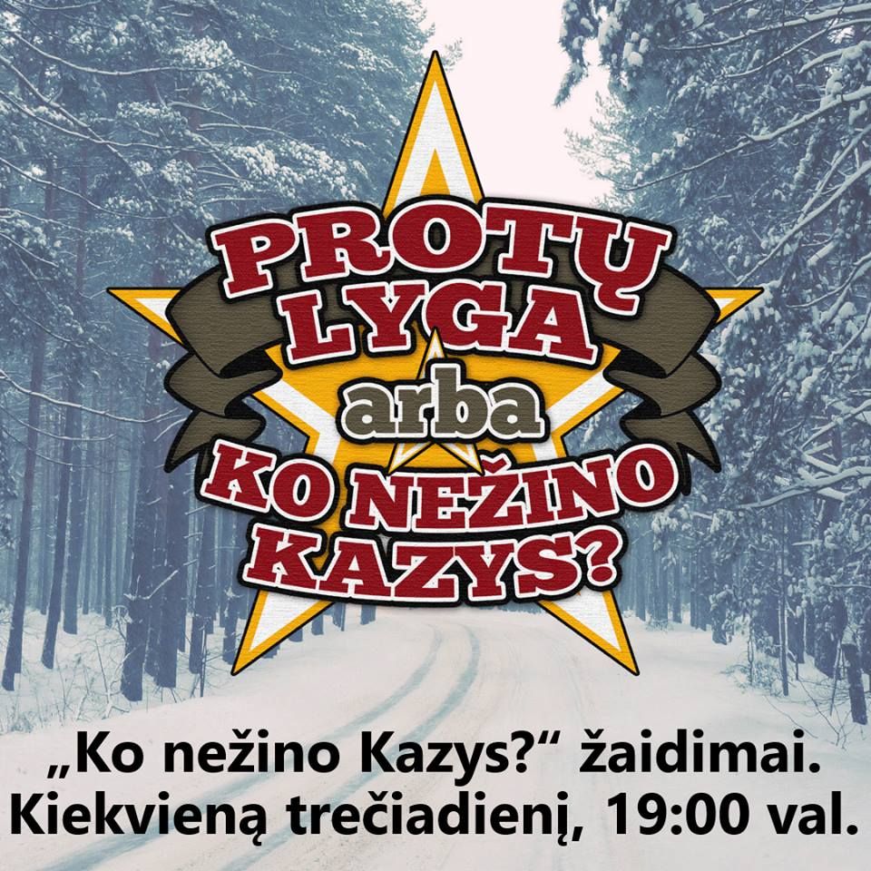 Protų lyga arba „Ko nežino Kazys?“