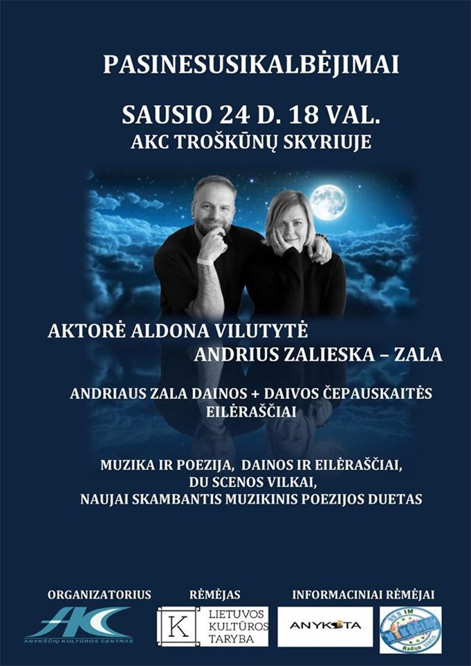 Projektas „Visi kelai veda į Troškūnus“ / Koncertas „Pasinesusikalbėjimai“